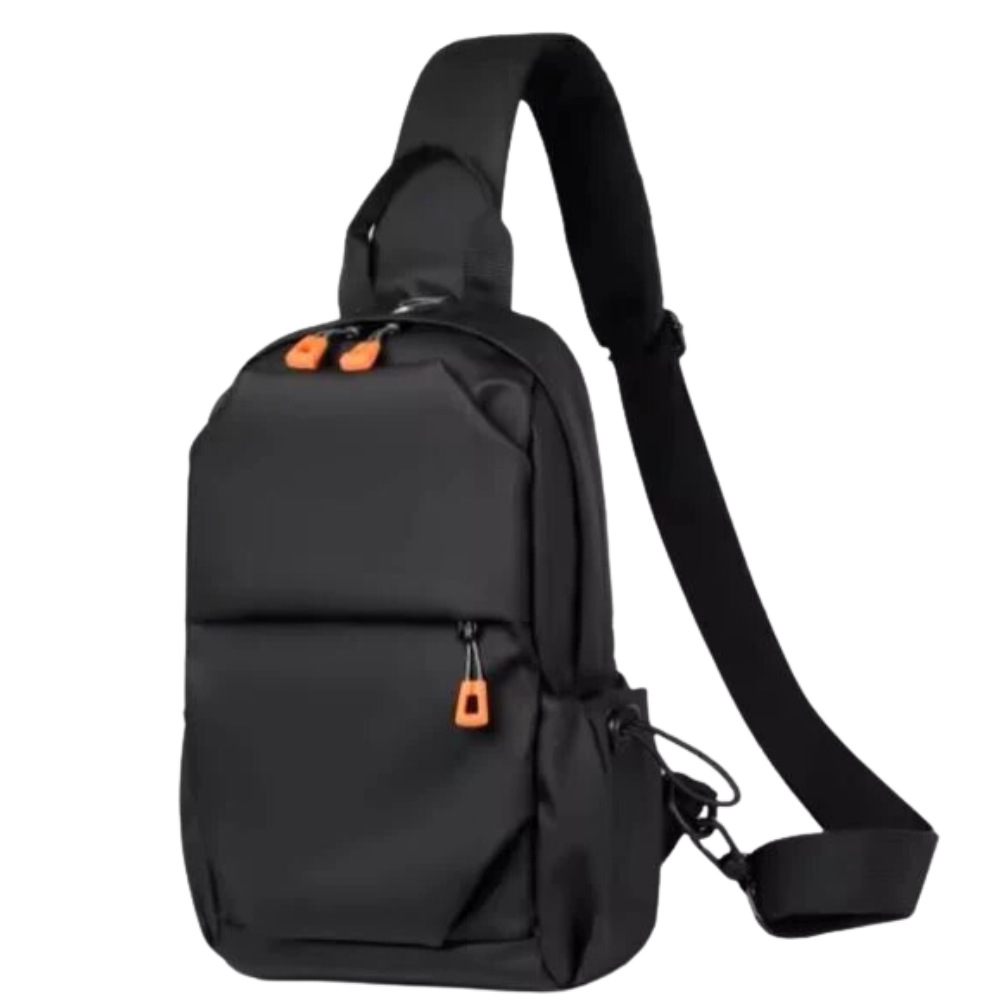 Zen Sling Cross Body Backpack - Black