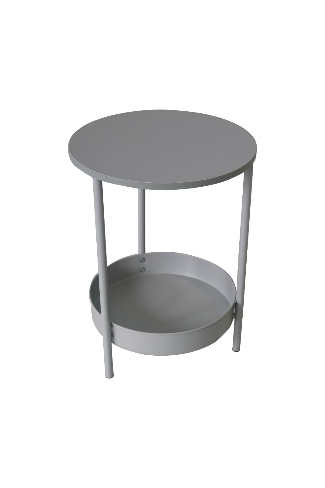 Accent Table 2 tier - Grey