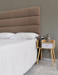Alabama Headboard - King - Velvet Beige