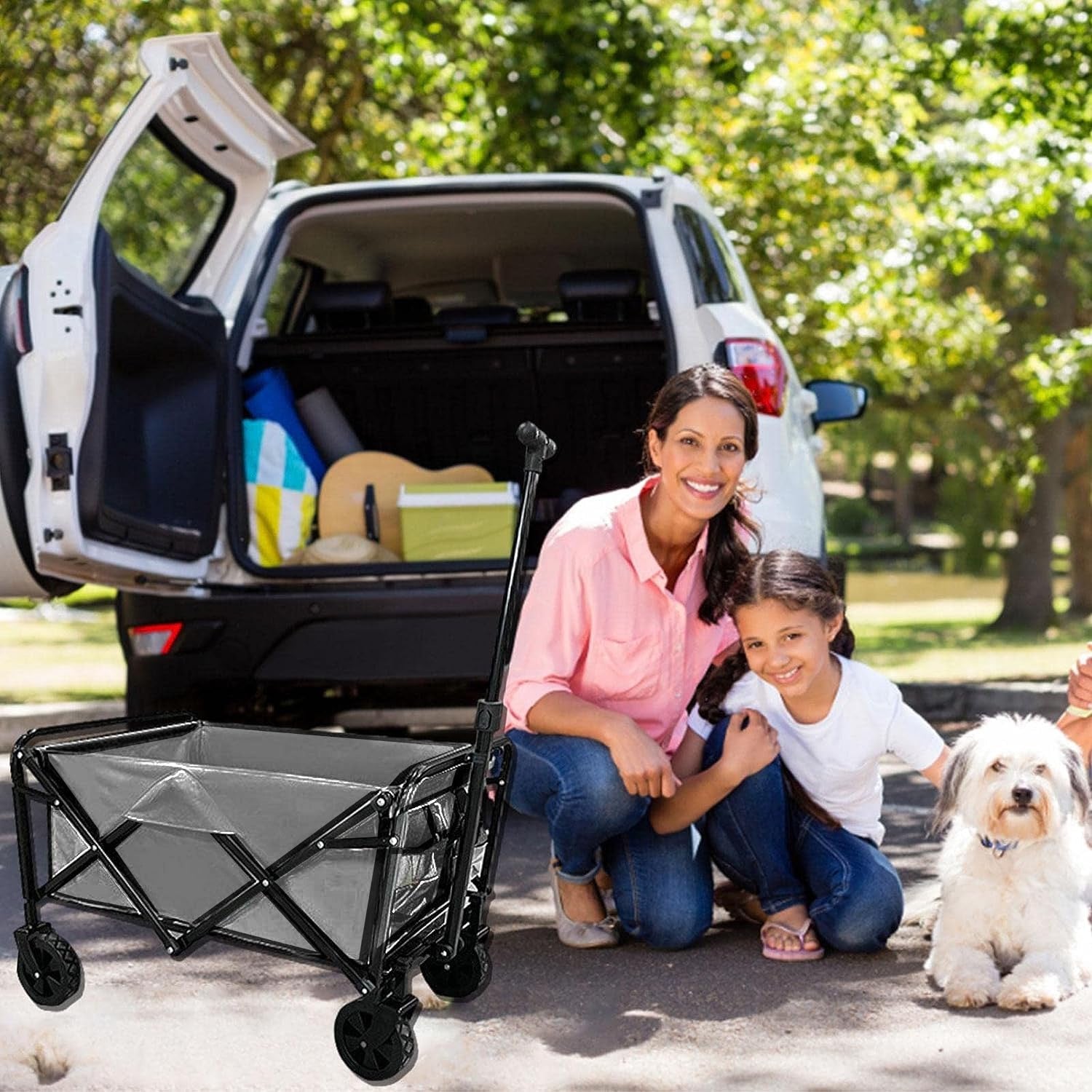 T Handle - Folded Cart - Fine Living
