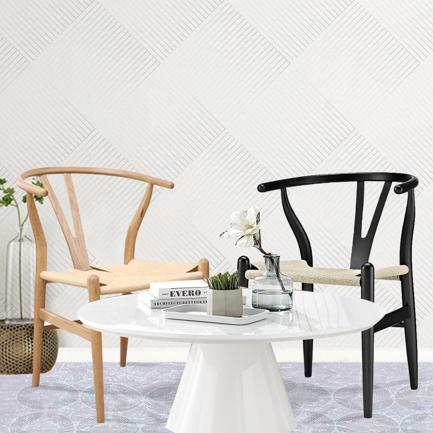 Wishbone Dining Chair - Brown