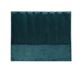 Texas Queen Headboard - Emerald Green Velvet