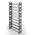 Shoe Rack 10 Tier Grey/Black