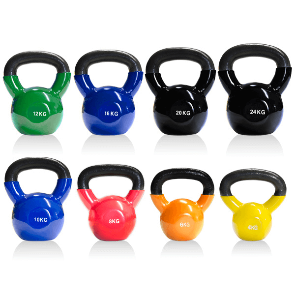 Fine Health - Workout Solid Gym Kettle 14kg black