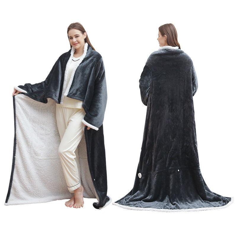 wearable electric heating blanket