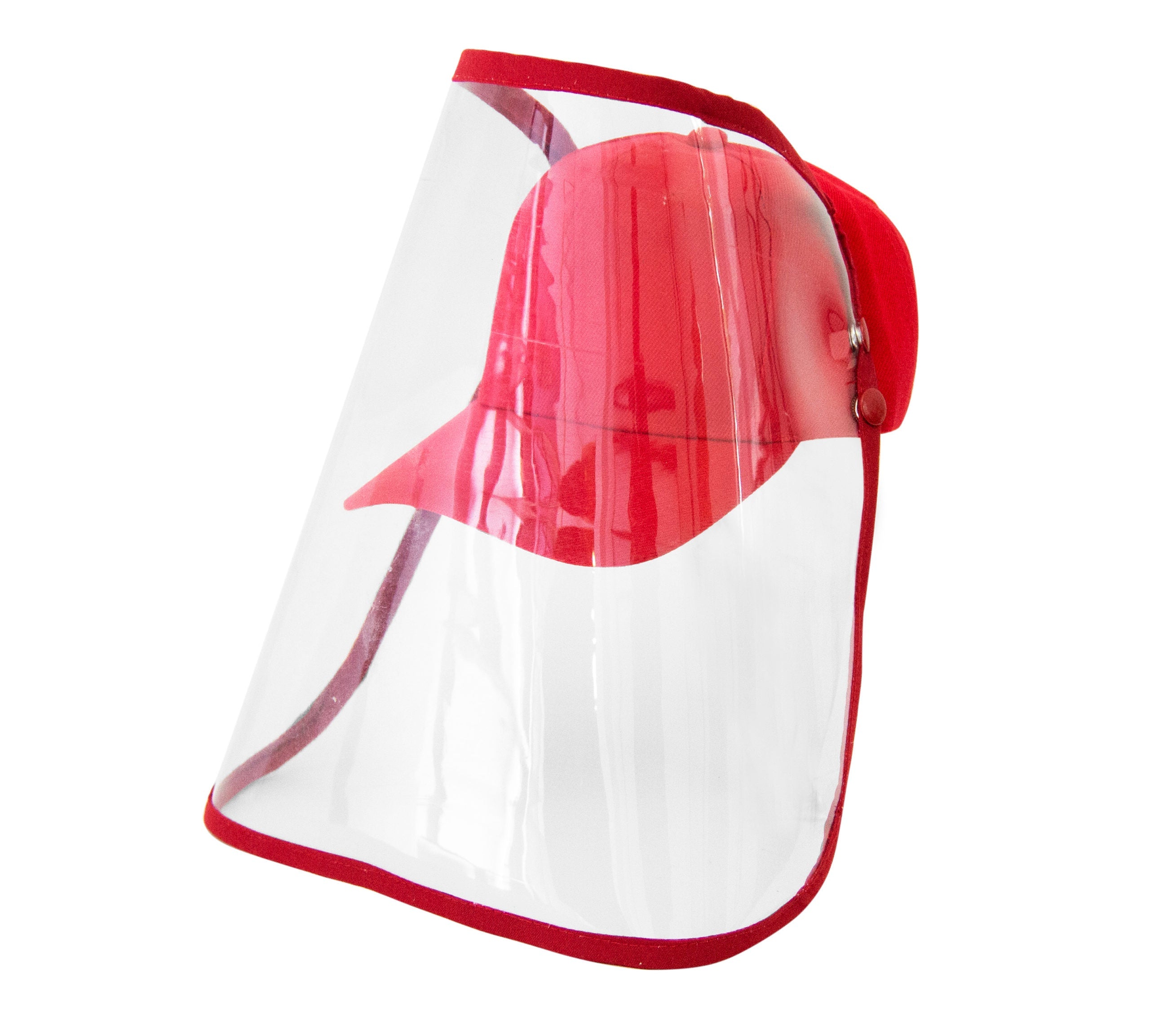 Red Kiddies Cap with Visor