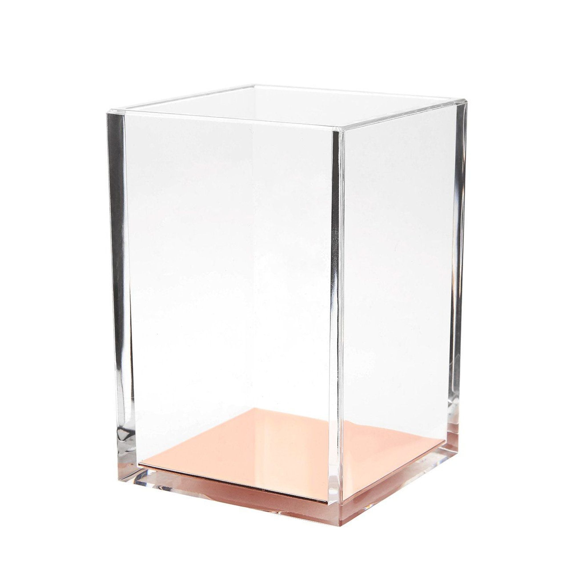 Acrylic Pen Holder - Rose Gold