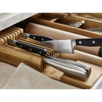 Bamboo Knife Organizer