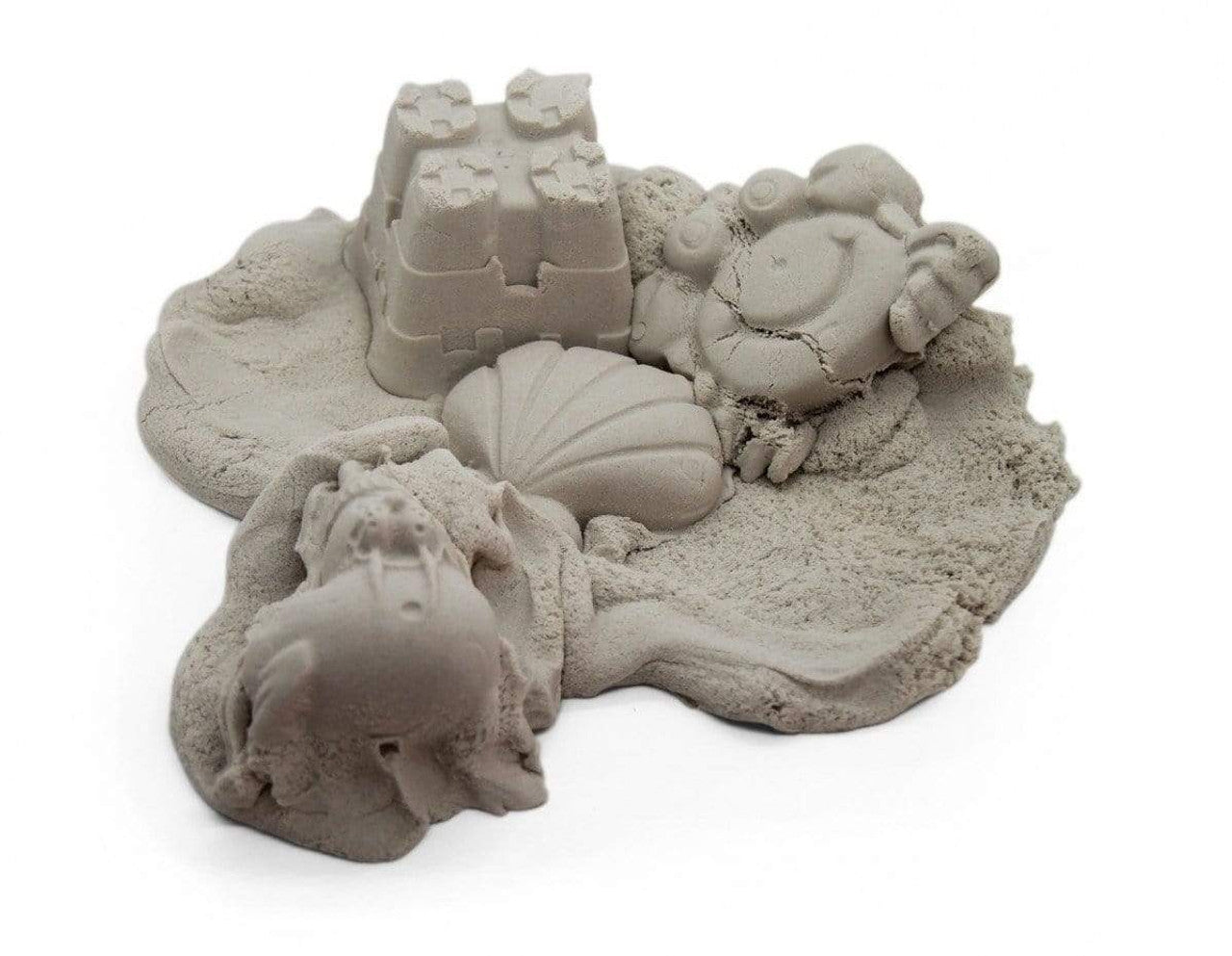 2kg Sensory Sand with Shapes White