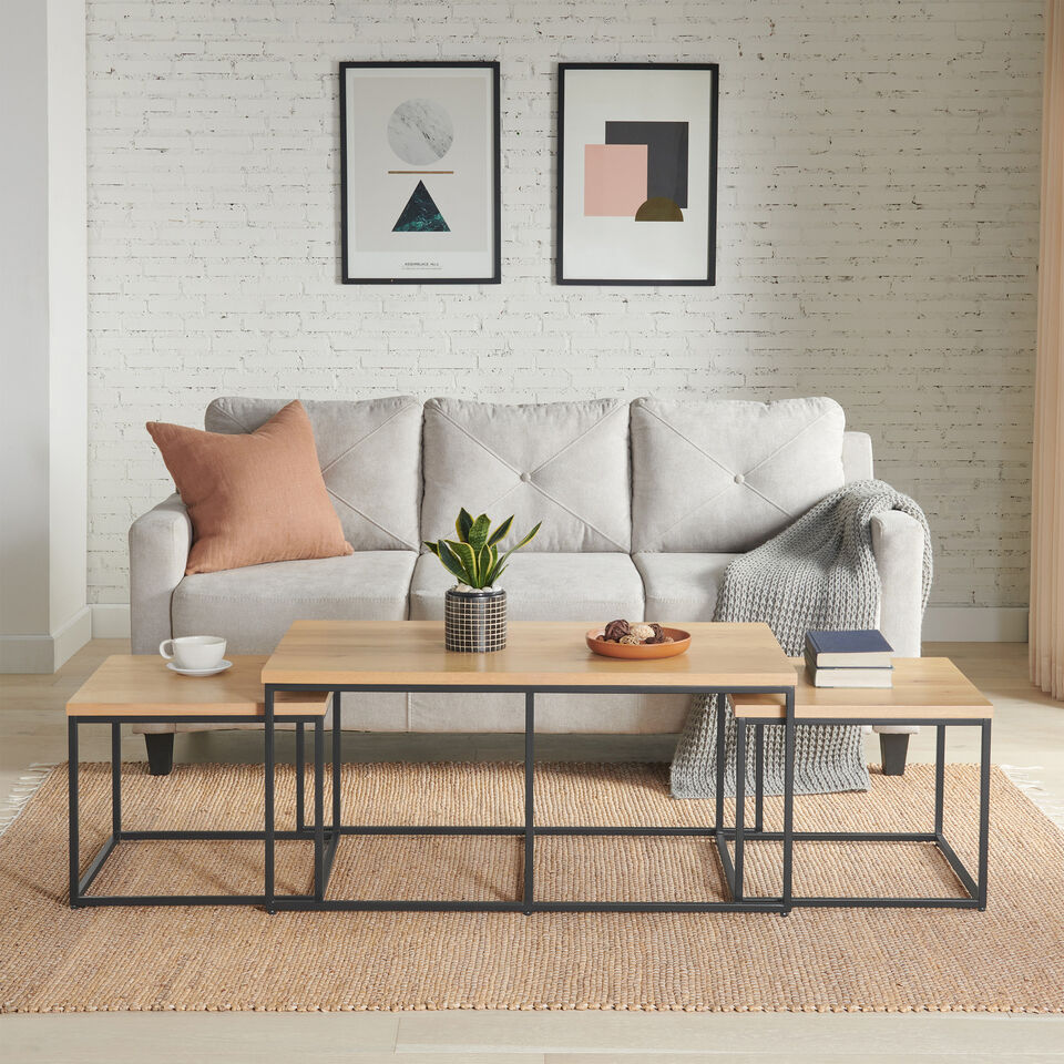 Macbeth Nesting Table - 3pc - Fine Living