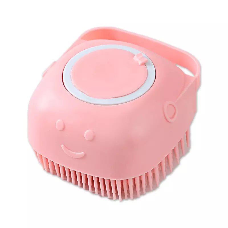 Brush-Silicone Bath-Rex - Pink
